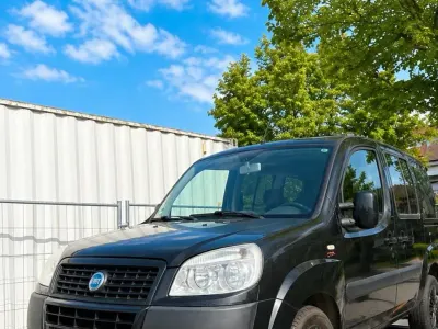 Gebraucht Fiat Doblò 77 PS (56 kW) 2007 Schwarz Van / Kleinbus