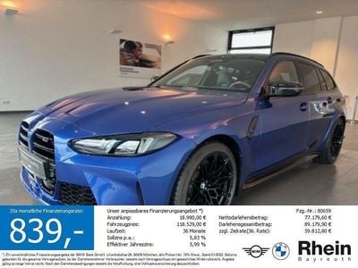 Neu BMW M3 Competition Edition 530 PS (389 kW) 2026 M portimao blau metallic Kombi