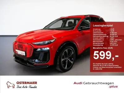 Używany Audi Q6 e-tron S-Line 285 kW (388 KM) 2025 Czerwony SUV