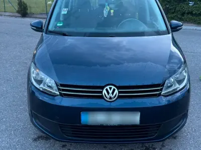 Gebraucht VW Touran 105 PS (77 kW) 2012 Blau Van / Kleinbus