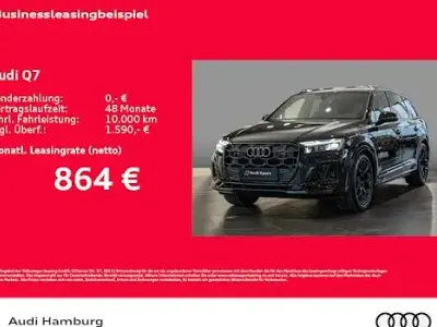 Neu Audi Q7 S-Line 394 PS (289 kW) 2025 Schwarz SUV
