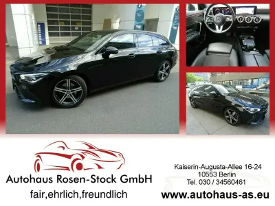 Gebraucht Mercedes CLA200 Shooting Brake Night 163 PS (119 kW) 2020 Nachtschwarz met (metallic) Kombi