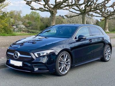 Gebraucht Mercedes A200 AMG Line Premium 163 PS (119 kW) 2018 Schwarz Limousine