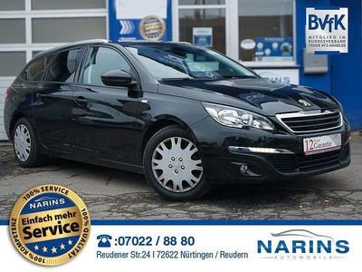 Gebraucht Peugeot 308 SW Style 110 PS (80 kW) 2016 Schwarz Kombi