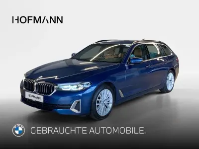 Gebraucht BMW 530 Luxury Line 286 PS (210 kW) 2021 Phytonicblau metallic Kombi