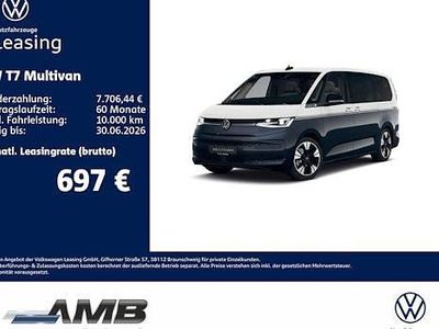 New VW Multivan 150 HP (110 kW) 2026 White Minivan
