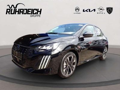 Neu Peugeot 208 Allure 110 PS (80 kW) 2025 Schwarz Kleinwagen