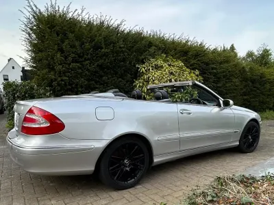 Gebraucht Mercedes CLK320 Avantgarde 2004 Silber Cabrio