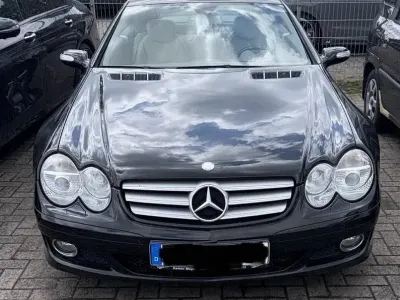 Gebraucht Mercedes SL500 387 PS (284 kW) 2007 Schwarz Cabrio