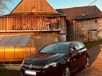 Gebraucht VW Golf VI Style 125 PS (91 kW) 2011 Schwarz Kleinwagen