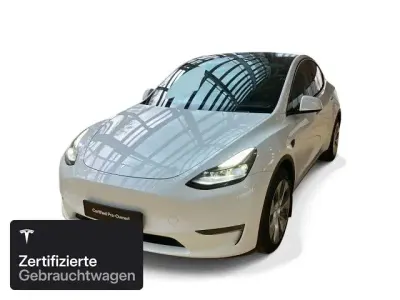 Gebraucht Tesla Model Y Long Range AWD 258 kW (351 PS) 2023 Pearl white multicoat SUV