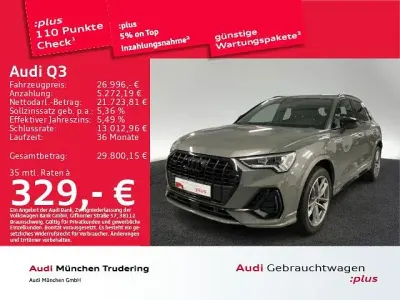Gebraucht Audi Q3 S-Line 245 PS (180 kW) 2021 Chronosgrau metallic SUV