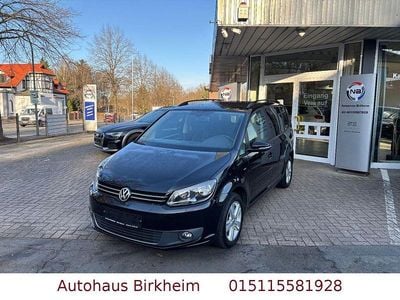 Gebraucht VW Touran Match 140 PS (102 kW) 2012 Schwarz Van / Kleinbus