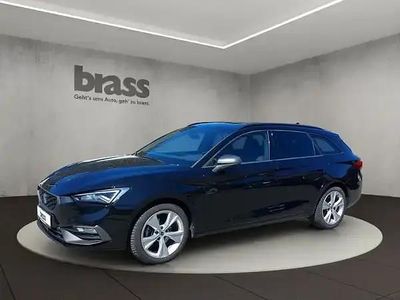 Usata Seat Leon 150 CV (110 kW) 2021 Nero Station wagon