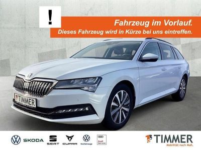 Gebraucht Skoda Superb 150 PS (110 kW) 2022 Weiß Kombi
