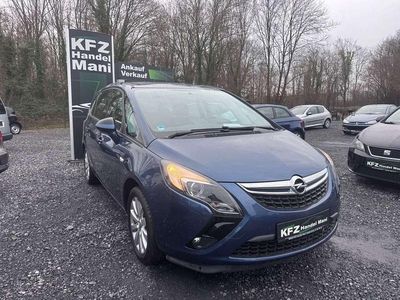 Gebraucht Opel Zafira Tourer Edition 131 PS (96 kW) 2015 Knit blue Van / Kleinbus