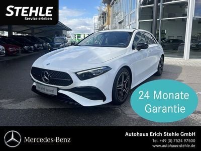 Weiß Gebraucht 2024 Mercedes A200 AMG line Limousine | 34.400 € (Etwas zu teuer)