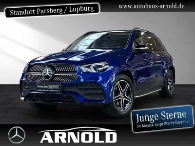 Gebraucht Mercedes GLE400 AMG line 330 PS (242 kW) 2021 Blau SUV