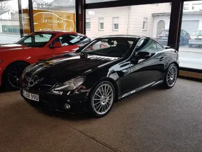 Gebraucht Mercedes SLK55 AMG AMG 360 PS (264 kW) 2008 Schwarz Cabrio