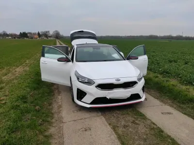 Gebraucht Kia ProCeed GT GT 204 PS (150 kW) 2019 Weiß Kleinwagen