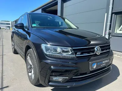 Gebraucht VW Tiguan R-line 190 PS (139 kW) 2018 Schwarz SUV