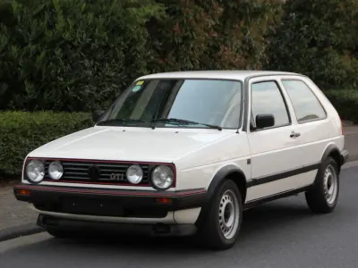 Gebraucht VW Golf II GTI 112 PS (82 kW) 1989 Weiß Kleinwagen