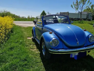 Używany VW Käfer 44 KM (32 kW) 1971 Niebieski Kabriolet