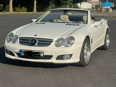 Gebraucht Mercedes SL350 272 PS (200 kW) 2008 Weiß Cabrio