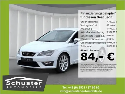Gebraucht Seat Leon ST FR 125 PS (91 kW) 2017 Weiss Kombi