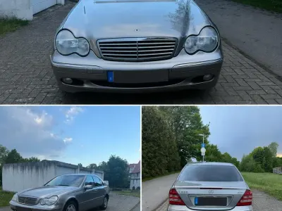 Gebraucht Mercedes C220 143 PS (105 kW) 2003 Gold Limousine