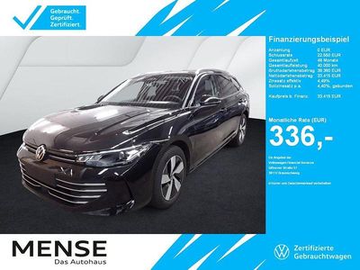 Usata VW Passat Business 150 CV (110 kW) 2025 Nero Station wagon
