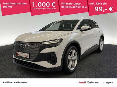 Gebraucht Audi Q4 e-tron Comfort 150 kW (204 PS) 2023 Gletscherweiß metallic SUV