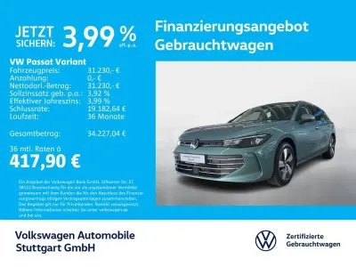Gebraucht VW Passat Business 150 PS (110 kW) 2025 Grün Kombi