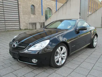 Brugt Mercedes SLK200 184 HK (135 kW) 2010 Sort Cabriolet