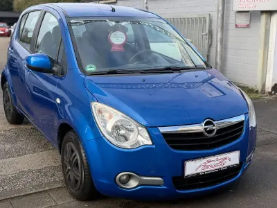 Brugt Opel Agila Edition 86 HK (63 kW) 2010 Blå Hatchback