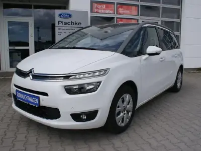 Gebraucht Citroën Grand C4 Picasso SELECTION 120 PS (88 kW) 2016 Lack weiss banquise/flach standard Van / Kleinbus