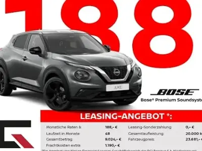 Neu Nissan Juke 360º 114 PS (83 kW) 2025 Grau SUV