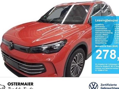 Gebraucht VW Tiguan Elegance 150 PS (110 kW) 2025 Persimmon red metallic SUV