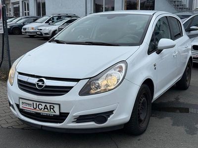 Gebraucht Opel Corsa Edition 75 PS (55 kW) 2011 Weiß Kleinwagen
