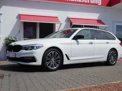 Gebraucht BMW 530 Sport Line 252 PS (185 kW) 2018 Weiß Kombi