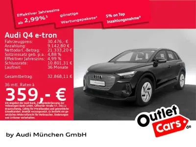 Gebraucht Audi Q4 e-tron Comfort 150 kW (204 PS) 2023 Mythosschwarz metallic SUV