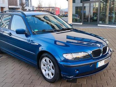 Gebraucht BMW 318 146 PS (107 kW) 2002 Blau Kombi