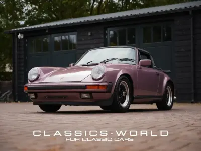 Gebraucht Porsche 911 Carrera Cabriolet 1986 Rot Cabrio