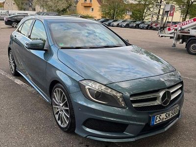 Brugt Mercedes A200 AMG line 136 HK (100 kW) 2013 Blå Sedan