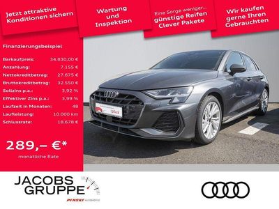 Second-hand Audi A3 S-Line 150 CP (110 kW) 2025 Gri Berlinǎ