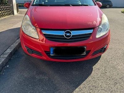 Gebraucht Opel Corsa 80 PS (58 kW) 2007 Rot Kleinwagen