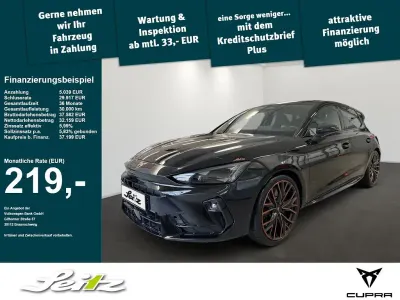 Gebraucht Cupra Leon VZ 300 PS (220 kW) 2025 Midnight schwarz metallic Limousine