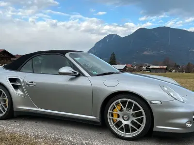 Gebraucht Porsche 997 Turbo 500 PS (367 kW) 2012 Silber Cabrio