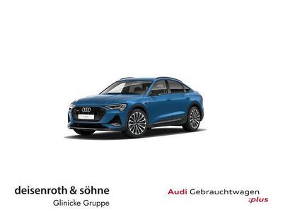 Antiguablau metallic Gebraucht 2020 Audi e-tron Sportback S-Line SUV | 32.705 € (Teuer)
