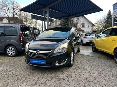 Schwarz Gebraucht 2015 Opel Meriva Style Van / Kleinbus | 9.490 € (Fairer Preis)